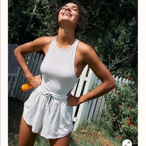 NWOT S Free People Movement Blissed Out romper